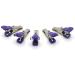 Veterinary EKG/ECG Alligator Electrode Clip Reusable Universal Connection Snap Set of 5 - Buy Online on GoSupps.com