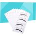 NOLITOY 10pcs Eyebrow Shaping Stencils Eyebrowhack Eyebrow Template Stencils Eyebrow Card Tool Eyebrow Shape medium As Shown - Buy Online on GoSupps.com