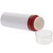 FRCOLOR Travel Body Powder Jars Baby Powder Puff Box Talcum Powder Puff Bottle Loose Powder Bottle Container for Home Outdoor Trip