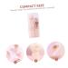 Minkissy 8 in 1 Dual Ended Makeup Brush Set - Travel-Friendly Pink Cosmetic Brushes for Foundation & Lipstick - Buy Online on GoSupps.com