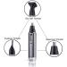 Rechargeable Ear Nose Hair Trimmer for Men & Women | Waterproof & Professional Stainless Steel Facial Hair Clipper - Buy Online on GoSupps.com