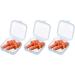 6 Pairs Silicone Ear Plugs for Sleeping Snoring Swimming Shooting Ear Plugs Noise Cancelling - Buy Online on GoSupps.com