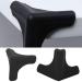 Edge Corner Protectors Guards Silicone Smooth Soft Children Safety Cushions Triangle Shape for Wood Glass Steel Ceramics Surface 4Pcs Black - Buy Online on GoSupps.com