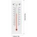 Outdoor Decorative Thermometer with Hidden Key Compartment | Wall-Mounted Secret Key Holder - 6.29 x 1.88 x 0.98 Inch - Buy Online on GoSupps.com