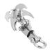 Stainless steel climbing claw foldable gravity grappling hook climbing hook outdoor survival carabiner tool for cam mountaineering hiking house equipment