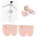 2 Pairs Gel Toe Caps for Pointe Shoes - Soft Toe Cushion & Protection - Buy Online on GoSupps.com