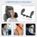 LATIT Car Seat Headrest Pillow - Premium Detachable Head Neck Support for Travel - Black (UPGRADE) - Buy Online on GoSupps.com