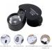BaydoG Magnifying glass40X Jewelers Loupe Foldable Magnifier with LED Light Portable Folding Magnifying Glass Illuminated Magnifier Coin Jewelry Magnifying(3) - Buy Online on GoSupps.com