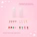 Mihenna Henna Applicator Bottle | 2 Pack with 16 Tips | 30 ml for Henna Tattoo Cone Kits | Soft Squeeze Art Craft Dispenser - Buy Online on GoSupps.com