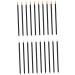Beavorty 100pcs Eyebrow Brush Applicator Makeup Gadgets Eyeshadow Set Eye Brush Set Eyeliner Tool Eye Liner Wands Gel Makeup Brush Cosmetic Eye Makeup Tools Eyeliner Liquid White 10X0.5X0.5cm White - Buy Online on GoSupps.com