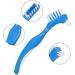 Denture Cleaning Brush 12 Pack - Hard Bristles, Double Sided - Portable False Teeth Toothbrush - Buy Online on GoSupps.com