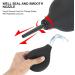 NOPNOG Anal Shower - Silicone Enema Container 224ml with Anti-Backflow Design - Black | International Shipping Available - Buy Online on GoSupps.com