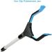 Reacher Grabber Tool  32" Grabbers for Elderly  Lightweight Extra Long Handy Trash Claw Grabber  Reaching Assist Tool for Trash Pick Up  Nabber  Litter Picker  Arm Extension (Blue) - Buy Online on GoSupps.com