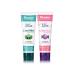 Himalaya Botanique Kids Toothpaste Cool Mint and Bubble Gum Variety Pack Fluoride-Free Gentle No Artificial Colors SLS Free Gluten Free 4 Oz (Pack of 2)