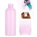 Dekaim Hair Dye Brush Bottle Hair Oil Applicator Bottle Toothed Hair Dye Bottle Root Comb Applicator Bottle Hair Dyeing Bottle Brush Shampoo Hair Color Oil Comb Applicator Tool(Pink) - Buy Online on GoSupps.com