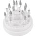 POPETPOP 1pc 48 Nail Display Stand Nail Bit Organizer Nail Drill Bit Container Nail Grinding Head Nail Drill Bits Holder Nail Drill Bits Stand Nails Drill Bits Bit Holder White Manicure Size 1 White - Buy Online on GoSupps.com