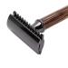 Sonew Men's Bamboo Handle Manual Shaver | Zinc Alloy Portable Beard & Body Hair Razor | Replaceable Head Trimmer for Ultimate Grooming - Buy Online on GoSupps.com