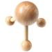 Wooden Roller Massager Head Scalp Shiatsu Therapy Pain Relief Body Foot Reflexology Wooden Roller Massagers