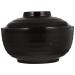 Cabilock Plastic Cutlery Japanese Noodle Bowl Japanese Style Miso Soup Bowl with Lid Restaurant Soup Bowl 15X15X7. 2CM Japanese Soup Bowl Ramen Bowl 15X15X7.2CM
