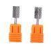 FRCOLOR Nail Drill Tips Cuticle Bit Nail Grinding Head Cuticle Drill Cuticle Nail Bit Manicure Drill Bits Nail Drill Bits Nails Drill Bits Nail File Tungsten Steel Size 1 As Shown