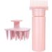 Comb Applicator Bottle for Hair 180ml Comb Applicator Bottle for Oiling Scalp Bottle Applicator Hair Oil Dispenser Bottle Comb for Hair Dye Shampoos Hair Salons Pink Third Generation - Buy Online on GoSupps.com