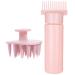 Comb Bottle Applicator | 180ml Hair Oiling Bottle Comb Applicator Scalp Bottle Applicator Hair Oil Bottle with Comb for Hair Hairdressing Coloring Pink Third Generation