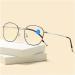 High-Resolution Full-Frame Metal Reading Glasses for Men & Women - Retro Style with Light for Seniors | Gold Frame Size 3.00 - Buy Online on GoSupps.com