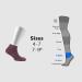 Cosyfeel Women Loose Diabetic Socks | 4-Pack Neuropathy Ankle Socks for Ladies | Super Soft Eco-Friendly Bamboo Material | Durable with Seamless Toe | Multicolour Patterns | 4 Seasons 7-9 1/2 GRAPE NECTAR - Buy Online on GoSupps.com