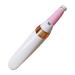 Electric Foot Callus Remover for Dead Skin Portable Rechargeable Pedicure Kit with 2 Polishing Heads Professional Pink Foot Care Tool
