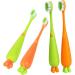 Minkissy 20 STK Extra Soft Children's Toothbrushes - Beautiful Travel Toothbrushes for Kids & Toddlers - Gentle Oral Care at Home - Buy Online on GoSupps.com