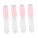 PENIKOKO 4 Pieces Empty Lip Gloss Bottles Lightweight Cosmetic Containers for Portable Makeup Storage Practical Reusable for Daily Use