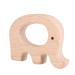 5pcs Wooden Teething Rings - Natural Animal-Shaped Baby Toys for Teething Babies | Eco-friendly & Safe - Buy Online on GoSupps.com