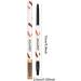 Waterproof Eyeliner - Multicolors Makeup Eyeshadow with Brush - Long Lasting Eye Liner Quick Drying Makeup Supplies for Daily Use Rowces Novelty Orange - Buy Online on GoSupps.com
