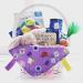 Baby Jack & Co 8x8 Garden Lovey Tag Toys for Babies | Crinkle Toys for Baby - Soft, Safe & BPA Free | Learn Shapes & Colors with Stroller Clip - Buy Online on GoSupps.com