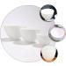 EXCEART 3Pcs Silicone Facial Mixing Bowl Set - DIY Face Bowl for Home Use - Anti-Drop Facial Bowl (White) - Buy Online on GoSupps.com