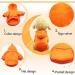 Idepet Dog Hoodie - Warm Cotton Coat for Small & Medium Dogs XS Orange Perfect for Puppies & Chihuahuas - Buy Online on GoSupps.com