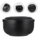 Beaupretty 1PC Black Shaving Insulating Cream Cover Tool - Deep Shave Foam Cup for Home Use | Hairdresser Cleaning Steel Container - Buy Online on GoSupps.com