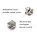 Dental Orthodontic Self-Ligating Metal Brackets - ROTH 022 3 with Hooks | Premium Passive Dental Metal Braces for Global Shipping - Buy Online on GoSupps.com