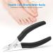 URAQT Professional Toenail Clippers for Thick Toenails & Fingernails - Stainless Steel Non-Slip Handle - Black - Buy Online on GoSupps.com