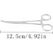 WYSUMMER Stainless Steel Pet Ear Hair Forceps Scissors (12.5CM Bent) - Dog Cat Grooming Tool - Buy Online on GoSupps.com