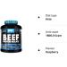 NXT Nutrition Beef Protein Isolate Powder - High Natural Amino Acids - Paleo Keto Friendly - Dairy & Gluten Free | Blue Raspberry 1.8kg - Buy Online on GoSupps.com