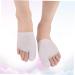 Gel Toe Separator - 1 Pair Toe Spacer for Ingrown Toenails & Big Toe Splint - White Eversion Support - Buy Online on GoSupps.com