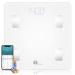1 BY ONE Scale for Body Weight, Smart Body Fat Scale, Digital Bathroom Weighing Scale with Water Percentage Muscle Mass Bluetooth BMI, 14 Body Composition Analyzer, 400 lb Ivory