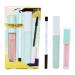 Tarte Cosmetics Tarte Sea Surfer Curl Clean Must-Haves Makeup Set  Sea Surfer Curl Black Volumizing Mascara  Waterproof Gel Black Eyeliner  Sea H20 Lip Gloss in Calm - Sheer Pale Pink 3 Piece Set