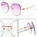Buy Efarma Borderless Glasses - Pink Rhinestone-Metal Repair Parts & Spare Arms | International Shipping Available - Buy Online on GoSupps.com
