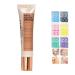 iNNBEAUTY PROJECT Bronze Face Glaze Gel Cream with Squalane Ceramides & Hyaluronic Acid (0.85 oz / 25 ml) + Bonus Acne Patch (36 Pieces)