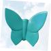 Yardenfun Home Decor Butterflies Ceramic Decor Wall Pendant Decor Decorate Wall Hanging Household 10*7.8cm Blue - Buy Online on GoSupps.com