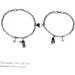 Zerodeko 2 Pairs Astronaut Bracelet Couple Wrist Bracelet Women Adjustable Bracelet Lover Gifts Finger Ring Bracelet Matching Bracelet for Couples Jewelry Stainless Steel Miss As Shown 20x1CM - Buy Online on GoSupps.com