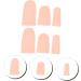 Healvian Silicone Toe Tubes Protector - 8 Pairs | Toe Separators, Hammer Straightener, Thumb Protector, Foot Orthotic | Toe Stretcher & Thumb Bandage - 6x3cm - Buy Online on GoSupps.com