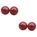 Healvian 4 pieces massage roller wooden massage hand exercise baoding balls no bell play massage balls for the hands rolling hand body massage wrist muscle wooden hand bell bamboo